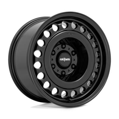 Rotiform Wheels STL, 17x9 with 5 on 5.0 Bolt Pattern - Gloss Black - R19117907550